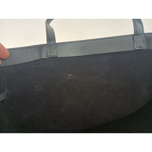 Givenchy Women's Black Large Voyou Leather East/West Tote $2500+ - Picture 9 of 11